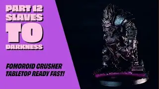 Slaves to Darkness Chaos Fomoroid Crusher! Part 12 of Age of Sigmar S2D army painting project