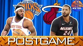 KNICKS HEAT POSTGAME Brunson 47pts, Mikal Money, Kolek Khaos, Mitch Monster