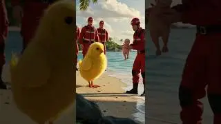 A Baby, A Chick, and the Last Like #ytshorts #villagestory #chickstories #chicks #animals