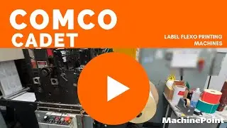 COMCO  Cadet Label flexo printing machines | COMCO Machines