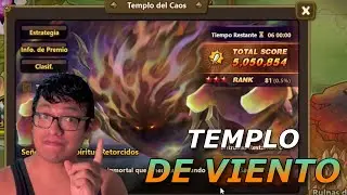 TEMPLO DEL CAOS FEBRERO: ELEMENTO VIENTO #summonerswar 2026