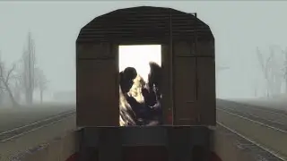 SAD IS CHASING THE TRAIN!