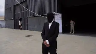 Peter&mdash;Finnish Performance Artist at Territori Festival Ibiza III (September 2022)