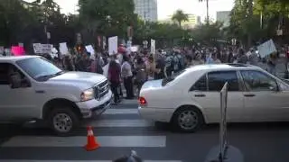 San Jose Trump Rally - Militant Rioters Storm The Streets Of San Jose