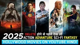 Top 10 New hollywood Action Horror Movies On YouTube in Hindi | 2025 Best Hollywood Movies in Hindi