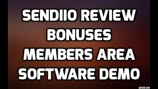 Sendiio Review $7 OFF DISCOUNT COUPON CODE Bonuses Members Area Software Demo & All OTO Information