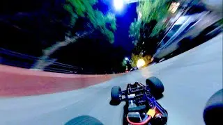 Спокойная ночь | RC Car Night driving on public roads. Arrma kraton. / город Сибай