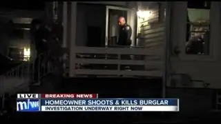 4:30am: Burglar shot and killed
