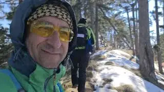 Hiking to Zidine peak. Konjuh mountain.