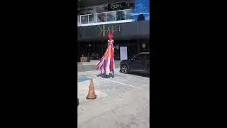 Zanquero pantone rojo para evento mega producciones k 6011-2569