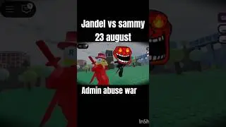 🔥💪 &ldquo;EPIC SHOWDOWN: Jandel vs Sammy &ndash; Who Will Survive?! 😱⚔️ #roblox #shorts #flyxo #ciddubbing