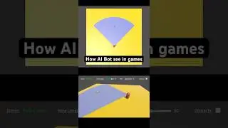 How Game AI Bots Actually See Players 👀 | Dinesh Richard | #shorts