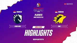 Team Liquid ID vs ONIC HIGHLIGHTS ESL Mobile Masters 2025 | ONIC vs TLID ESPORTSTV