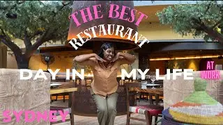 A DAY AT WORK || THE MEAT AND WINE CO SAFARI Restaurant in SYDNEY.                          