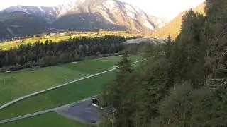 Sembrancher vu d'en-haut