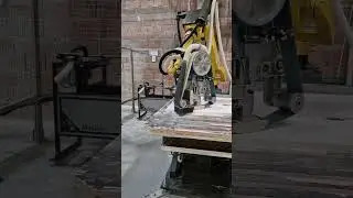 Grinding with a robot in Metalac Inko #robot #automation #integration