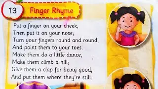 Finger Rhyme | Sr Kg Songs | Rhymes & Poems | S&D Teacher | @S&D Teacher