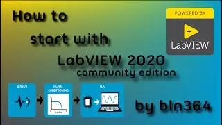 How to start with LabVIEW 2020 Community Edition