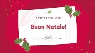 Un Messaggio di Auguri di Buon Natale! #auguridinatale