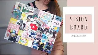 How to make a VISION BOARD that works 2020 | MANIFEST your DREAMS with a MINIMALIST vision board