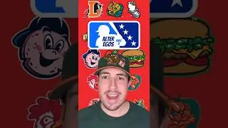 Мои любимые альтер-эго в низшей лиге бейсбола, часть 2! #mlb #milb #baseball