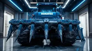 This Steel Blue Monster Bulldozer Will Leave You Speechless &ndash; 2026 Komatsu D475A-8 Unleashed! #Dozer