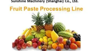 Fruit Paste Processing Line - Tomato processing Line