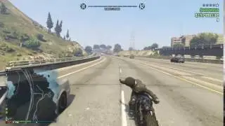 Insane kill with compact grenade launcher GTA Online