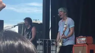 Waterparks perform 