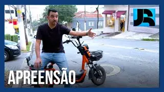 Motos elétricas são apreendidas por falta de conhecimento da legislação