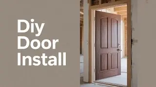 DIY Wooden Door Installation | Easy & Fast_ How to Install a Wooden Door Like a Pro