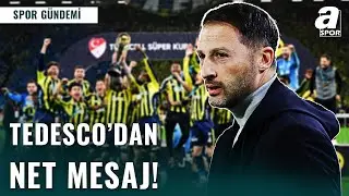 Levent Tüzemen'den ÇARPICI Tedesco Sözleri! 