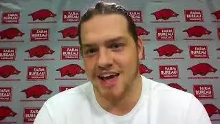 HawgBeat | OL Dalton Wagner discusses stepping in after Gatlin injury
