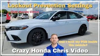 Lockout Prevention Settings on the 2022 - 2024 Honda Civics