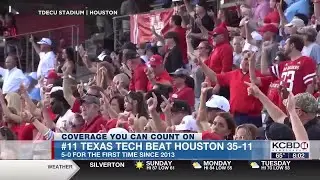 (11)Texas Tech handily defeats Houston 35-11