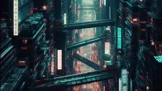 Urban canyon two. Atmospheric Blade Runner - Cyberpunk City - Sci Fi Music. 2023
