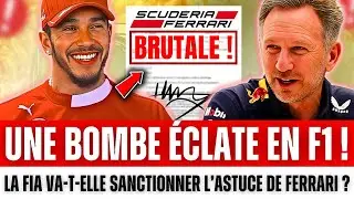 Ferrari L&Acirc;CHE UNE BOMBE avec Lewis Hamilton | Horner CONFIRME l&rsquo;ACHAT d&rsquo;Alpine ? | Red Bull