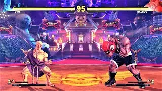 Oro vs Balrog (Hardest AI) - Street Fighter V