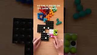 Challenge Fit the 12 Pieces on the tray #shorts