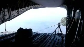 NASA ARES Edwards AFB C-17 Record Airdrop-Cargo Compartment Video