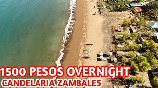 CANDELARIA ZAMBALES MURANG BEACH RESORT 1500 PESOS PUWEDE NG MAG STAY OVERNIGTH WALA PANG LIMIT