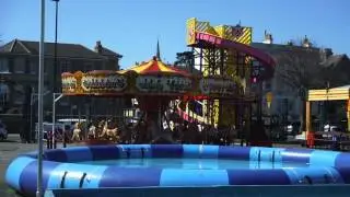 Looking at Part of Peter Pan's Funfair & Amusements at Ryde - Isle of Wight