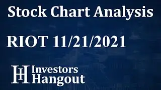RIOT Stock Chart Analysis Riot Blockchain Inc. - 11-21-2021
