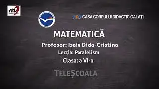 Matematică - Clasa a 6-a - Paralelism