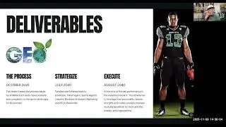 Gerald Moore Jr. Ohio U. alumni Intro to Name, Image, and Likeness Presentation 2025