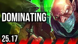 SINGED vs JAX (TOP) | Dominating | KR Master | 25.17