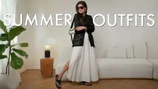 Summer Outfit Ideas | Styling Basics for Effortless Everyday Looks