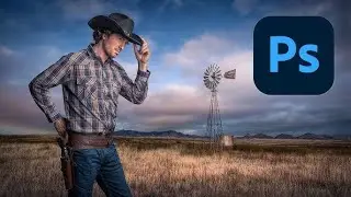 cowboy in Photoshop