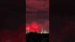 Fireworks in Moscow. Victory Day #moscow #fireworks