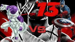 WWE 13 Frieza vs Captain America Last Man Standing Match | TerriblePain